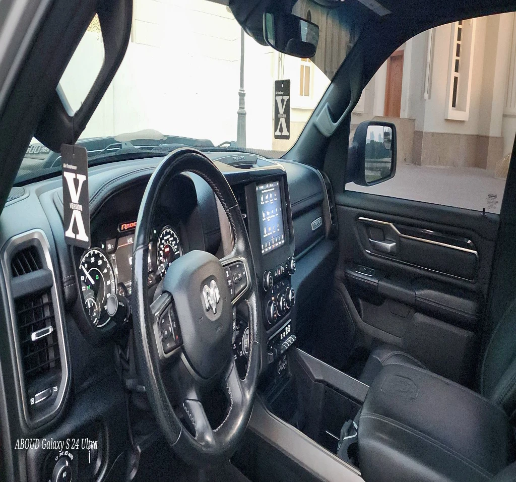 دودج رام فئة ريبل محرك 5.7 -4×4 أعلى المواصفات بأفضل سعر بالخليج  تحويل فوري لا يحتاج اي مصاريف يقبل الدفع كاش او تمويل بنكي - Image 9