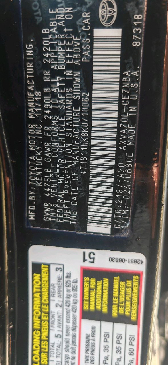 Toyota Camry - Image 3